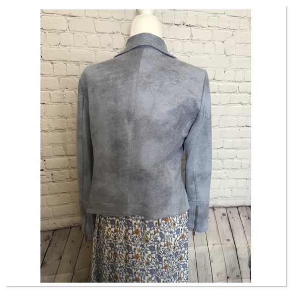 Jones New York Light Blue Jacket - Picture 2 of 8